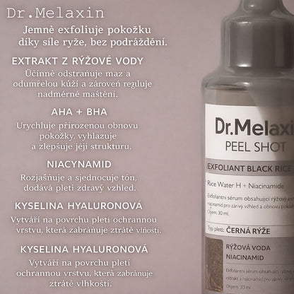 Dr.Melaxin - Rozjasňující sérum s rýžovým peelingem