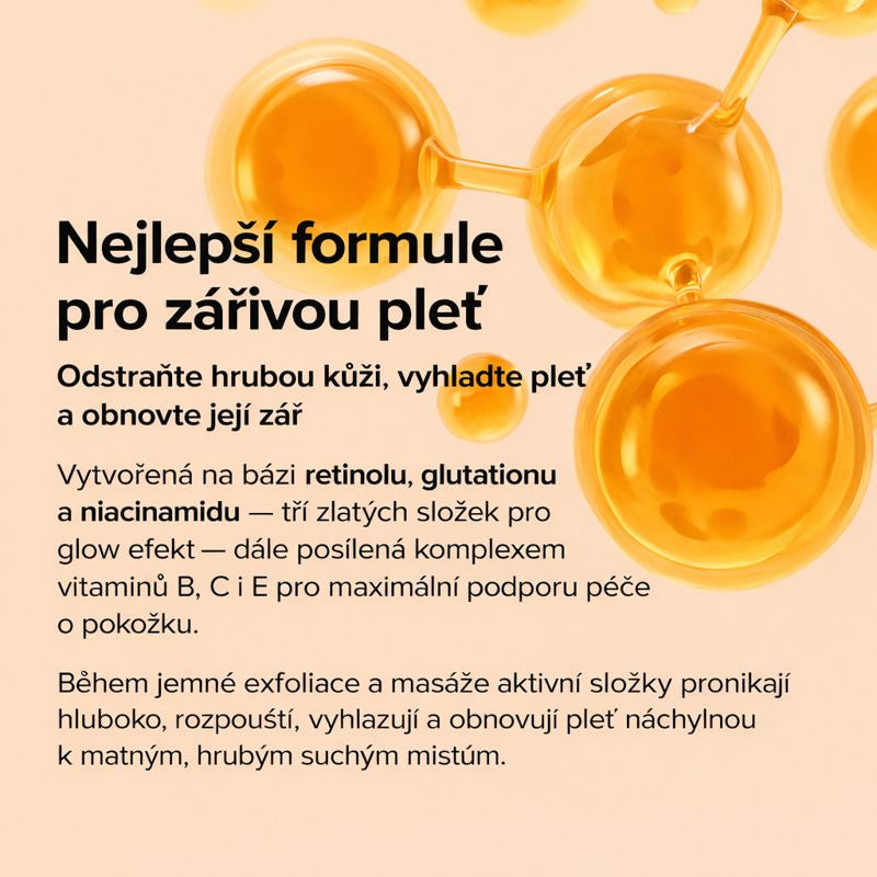 Dr.Melaxin - Exfoliační sprej s kyselinou kojovou a kurkumou