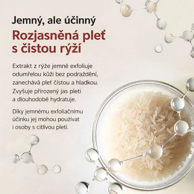 Dr.Melaxin - Rozjasňující sérum s rýžovým peelingem