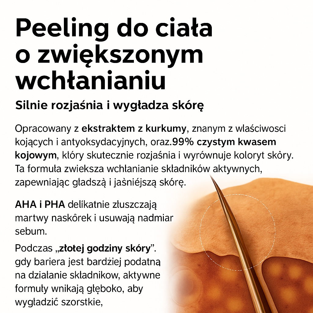 Dr.Melaxin - złuszczający kwas kojowy w sprayu z kurkumą