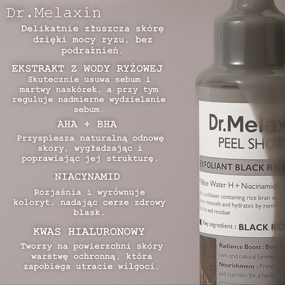 Dr.Melaxin - Serum Rozświetlające Z Ryżowym Peelingiem