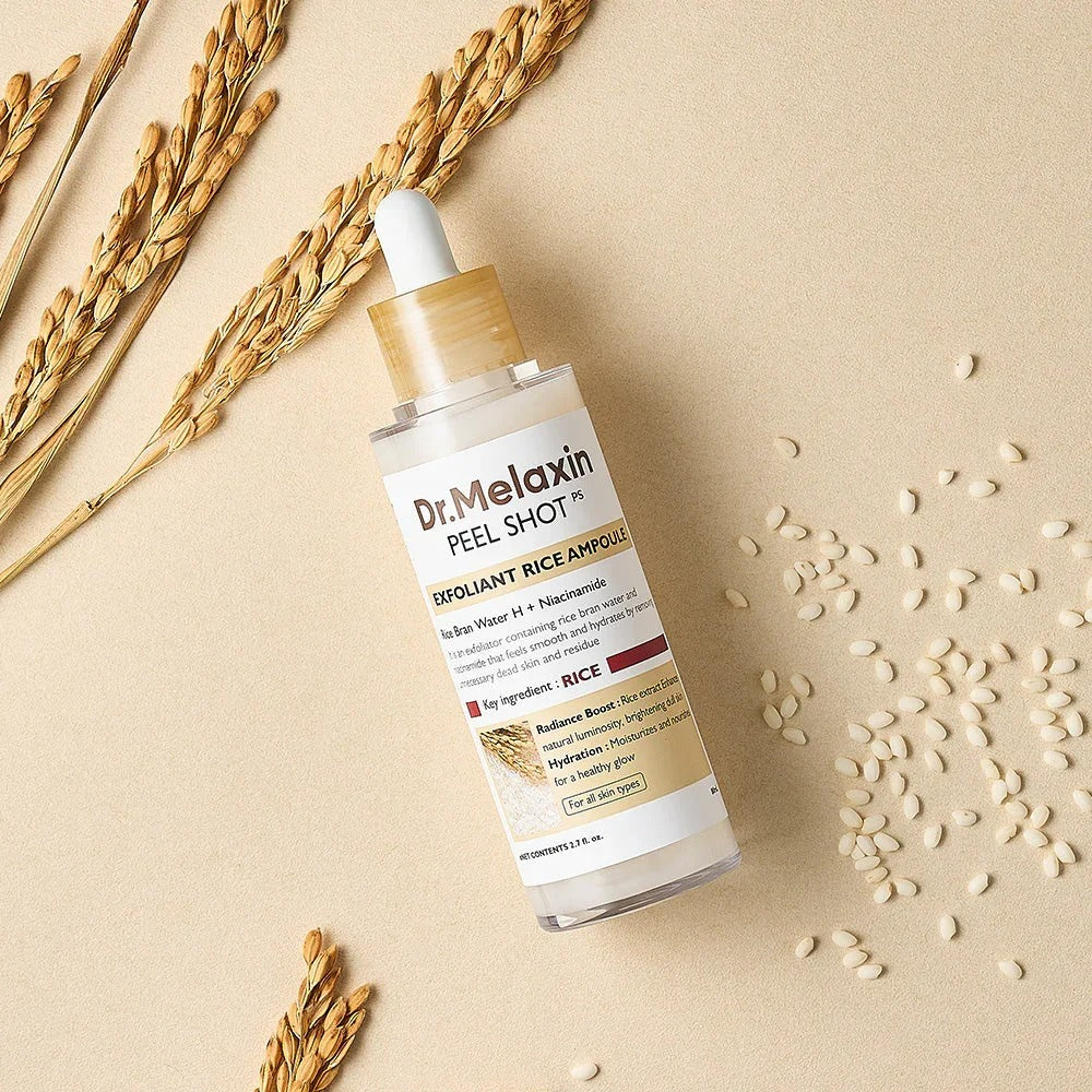 Dr.Melaxin - Serum Rozświetlające Z Ryżowym Peelingiem